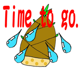Bamboo shoots sticker #957262