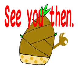 Bamboo shoots sticker #957264