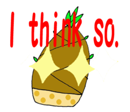 Bamboo shoots sticker #957266