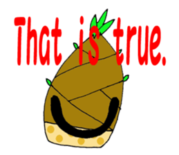 Bamboo shoots sticker #957268