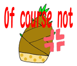 Bamboo shoots sticker #957271