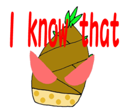 Bamboo shoots sticker #957273