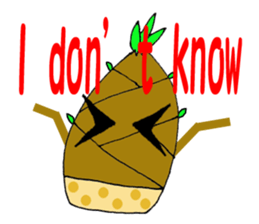 Bamboo shoots sticker #957274