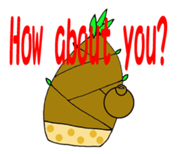 Bamboo shoots sticker #957275