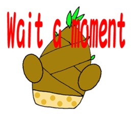 Bamboo shoots sticker #957276