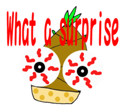 Bamboo shoots sticker #957284