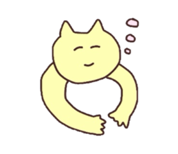sleeping cats sticker #957626