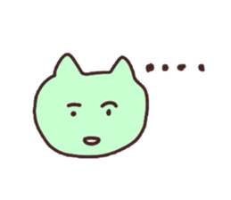 sleeping cats sticker #957628