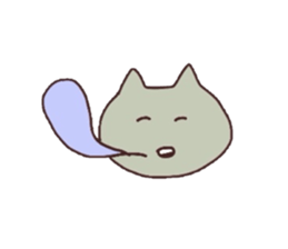 sleeping cats sticker #957636