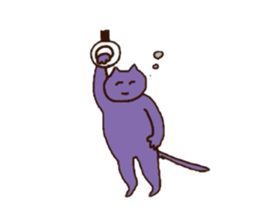 sleeping cats sticker #957642