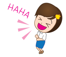 Hello Teacher Khaew (ENG) sticker #958056