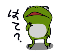 Oh, a frog sticker #958529