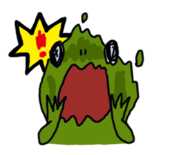 Oh, a frog sticker #958562