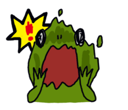 Oh, a frog sticker #958562