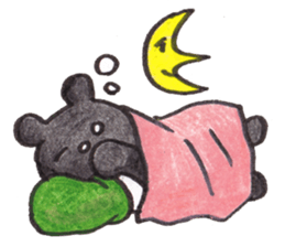 mikka's kurokuma sticker #958733