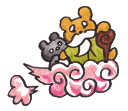 mikka's kurokuma sticker #958743