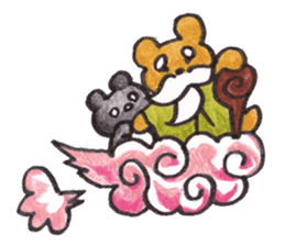 mikka's kurokuma sticker #958743