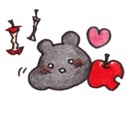 mikka's kurokuma sticker #958747