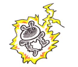 mikka's kurokuma sticker #958749