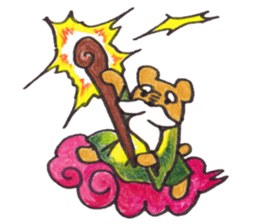 mikka's kurokuma sticker #958750