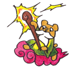 mikka's kurokuma sticker #958750