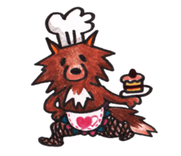 mikka's kurokuma sticker #958756