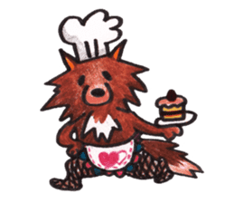 mikka's kurokuma sticker #958756