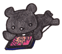 mikka's kurokuma sticker #958759