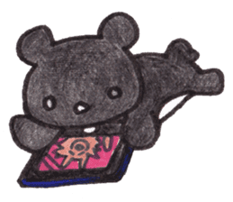 mikka's kurokuma sticker #958759