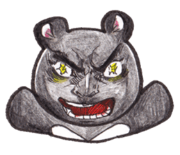 mikka's kurokuma sticker #958765