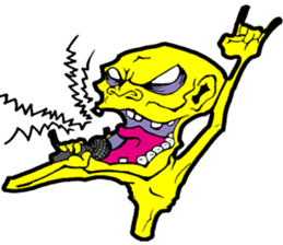 Rebel Skeleton sticker #959221