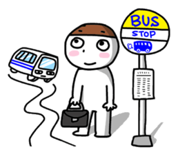 Please come to a conversation every day. sticker #959369