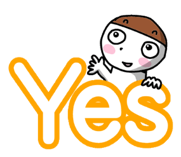 Please come to a conversation every day. sticker #959393