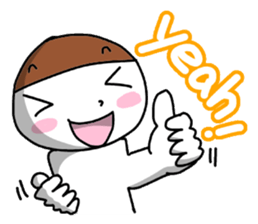 Please come to a conversation every day. sticker #959397