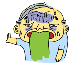 Uncle Dan & Dum the dog sticker #960129