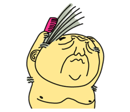 Uncle Dan & Dum the dog sticker #960134