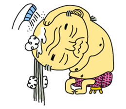 Uncle Dan & Dum the dog sticker #960137