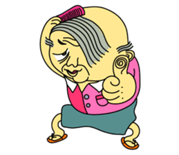 Uncle Dan & Dum the dog sticker #960142