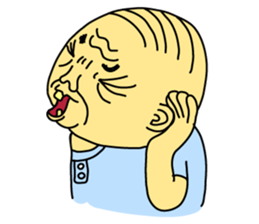 Uncle Dan & Dum the dog sticker #960145