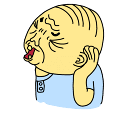 Uncle Dan & Dum the dog sticker #960145