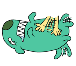 Uncle Dan & Dum the dog sticker #960152