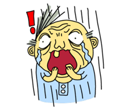 Uncle Dan & Dum the dog sticker #960153