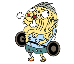 Uncle Dan & Dum the dog sticker #960157