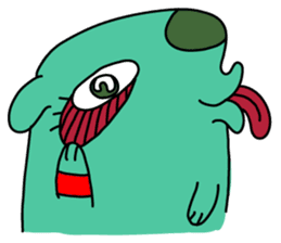 Uncle Dan & Dum the dog sticker #960161