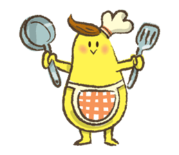 Life of Chef Banana sticker #960484