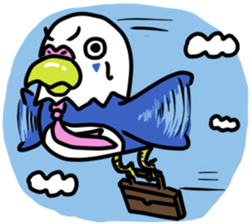 the daily life of Mr.OMU sticker #960610