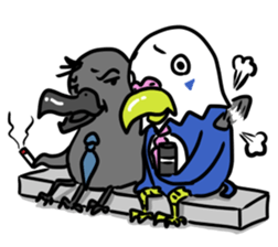 the daily life of Mr.OMU sticker #960616