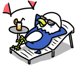 the daily life of Mr.OMU sticker #960630