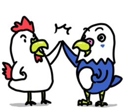 the daily life of Mr.OMU sticker #960635