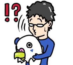 the daily life of Mr.OMU sticker #960646